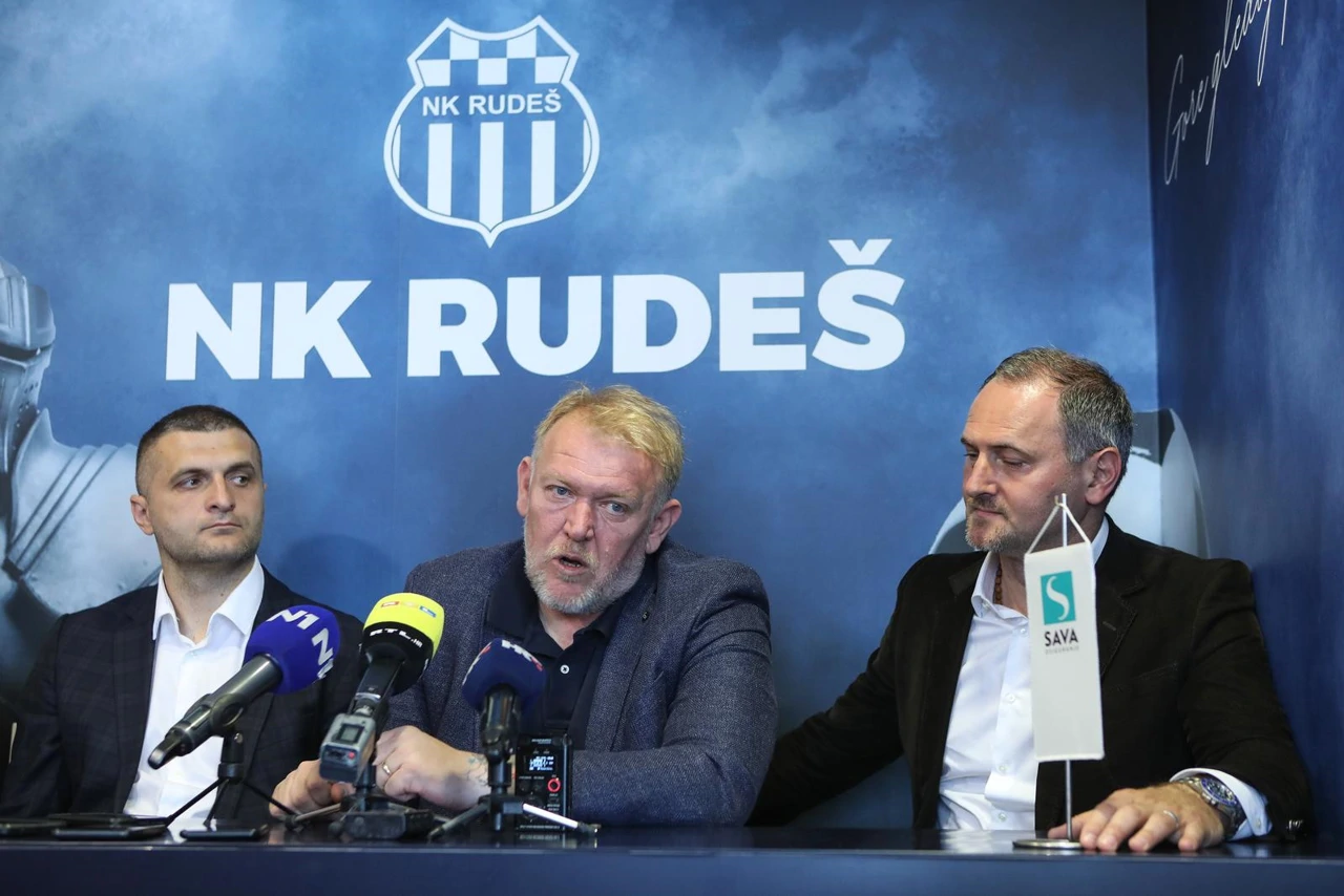 Predstavljanje Roberta Prosinečkog u Rudešu