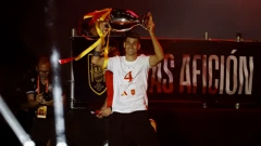 Alvaro Morata s trofejem europskog prvaka