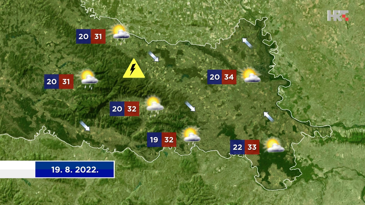 emisija "Vrijeme", Foto: HTV/HRT