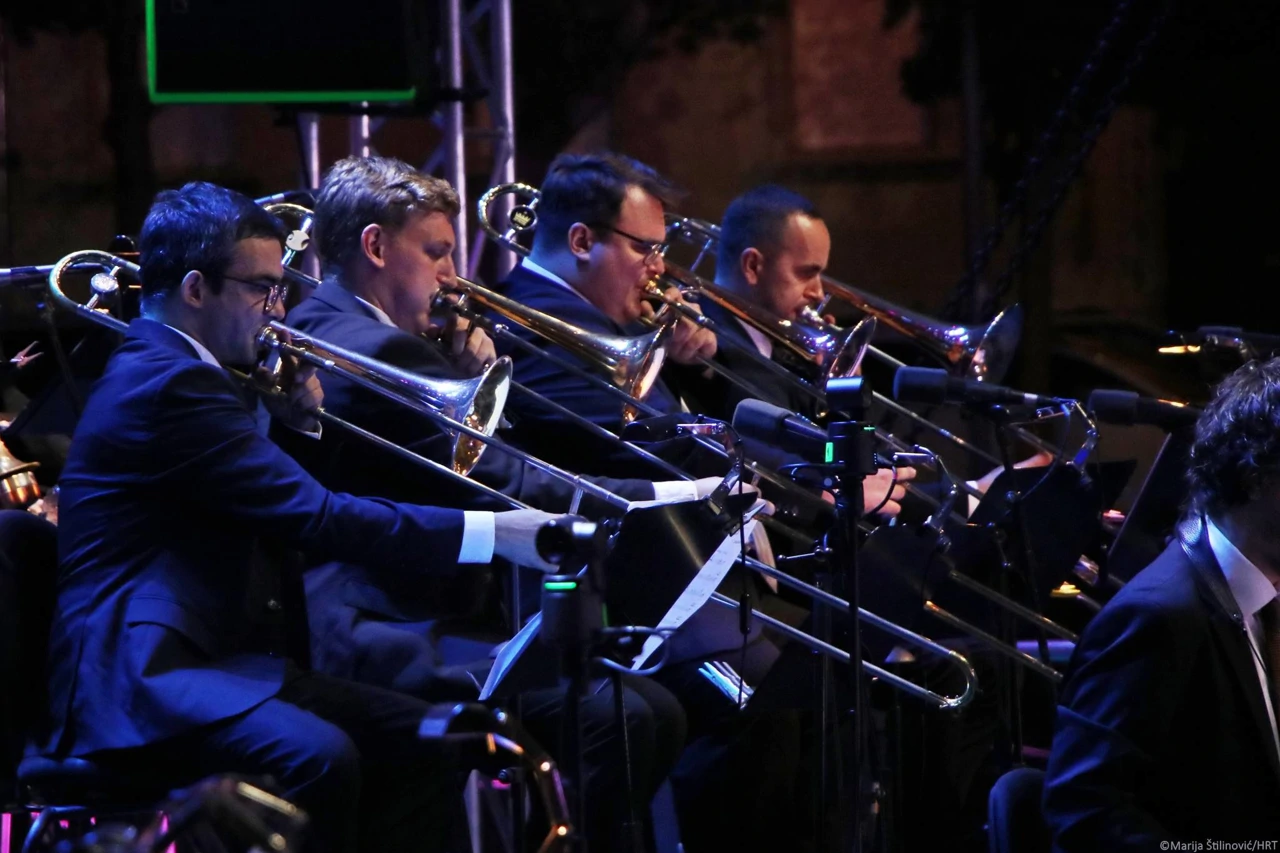 Luka Žužić, Jazz orkestar HRT-a