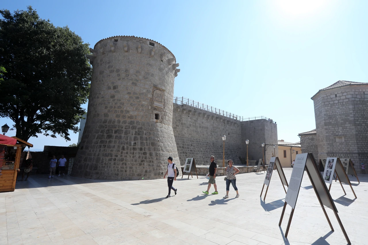 Frankopanski kaštel u Krku, Foto: Goran Kovačić/Pixsell