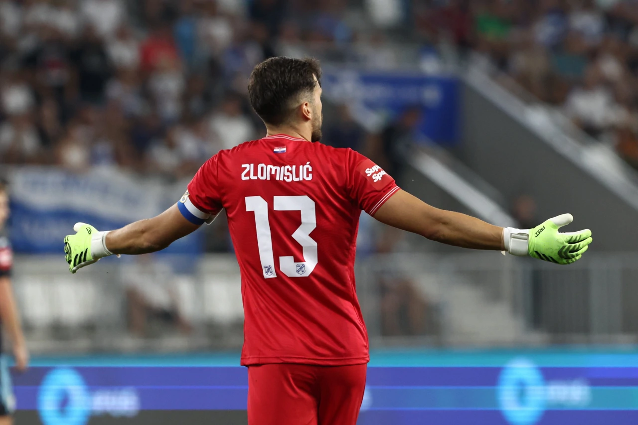 Osijek - Rijeka, Martin Zlomislić , Foto: Marin Franov /CROPIX