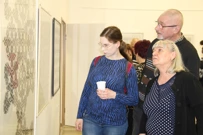 Na otvorenju izložbe  grafika „Likovna tradicija“ autora Gorana Kujundžića, Foto: Hrvatski glasnik/.