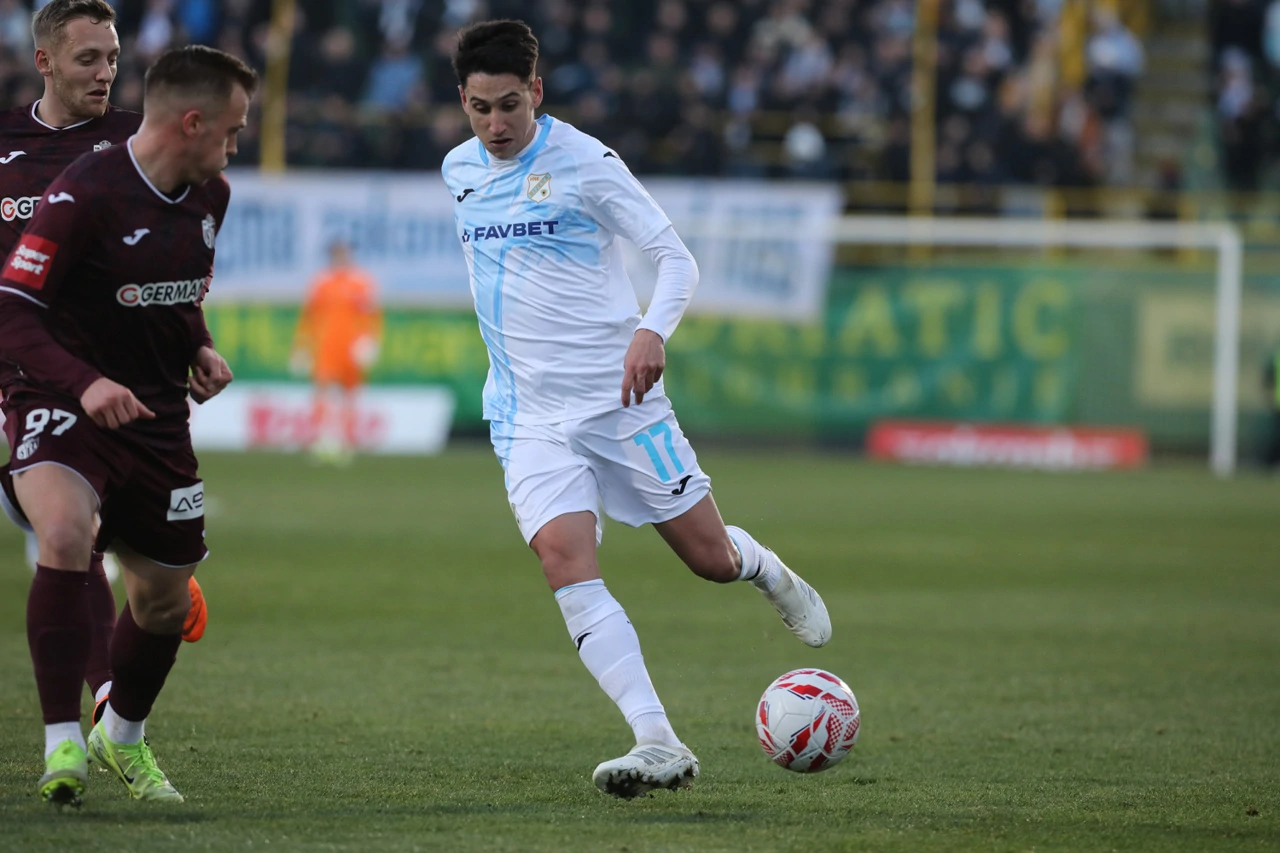 Nastavak nogometne utakmice Istra 1961 - Rijeka , Foto: Goran Sebelic /CROPIX