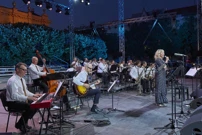 Jazz orkestar HRT-a, Lucy Woodward, Miron Hauser, Foto: Jasenko Rasol/HRT