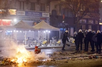 Neredi nakon utakmice Francuska-Maroko, Foto: Johanna Geron/Reuters