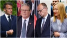 Macron, Starmer, Merz i Meloni