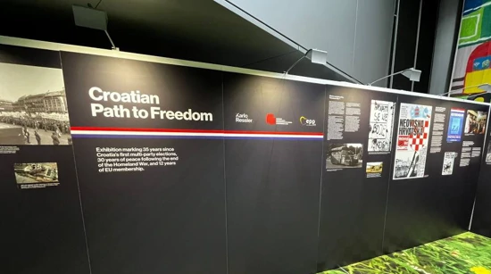 Ausstellung in Straßbourg  - "Der kroatische Weg zur Freiheit"