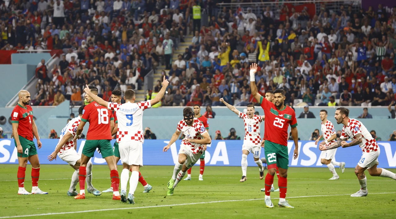 Gvardiol zabija Maroku, Foto: Peter Cziborra/REUTERS