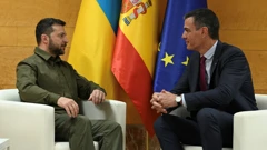 Volodimir Zelenski i Pedro Sanchez
