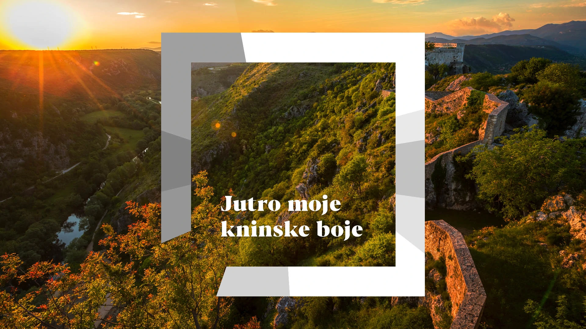 Jutro moje kninske boje