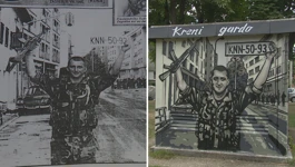 Pripadnik legendarnih "Pauka" dobio mural na zagrebačkim Ravnicama