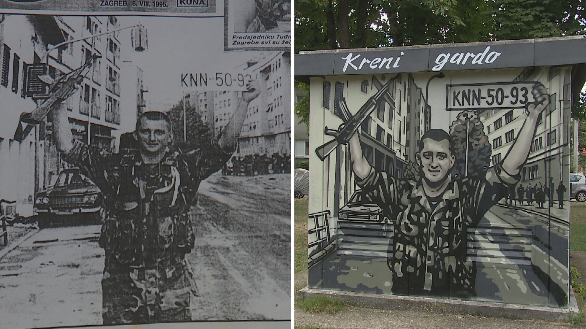Ein Mitglied der legendären "Spider" erhielt ein Wandgemälde auf Zagrebs Ravnice 6 mural 20250804115335