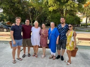 Familia Mileta en Pitve, Foto: fotografia cedida/Fabiana Guzmán Mileta