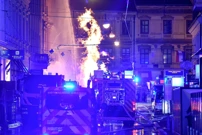 Požar u Frankopanskoj, Foto: Marko Lukunić/PIXSELL