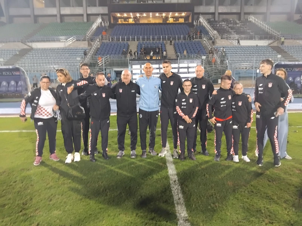 Krunoslav Jurčić s hrvatskom reprezentacijom u karateu