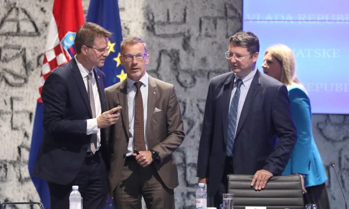 16. sjednica Nacionalnog vijeća za uvođenje eura, Foto: Patrik Macek /Pixsell 