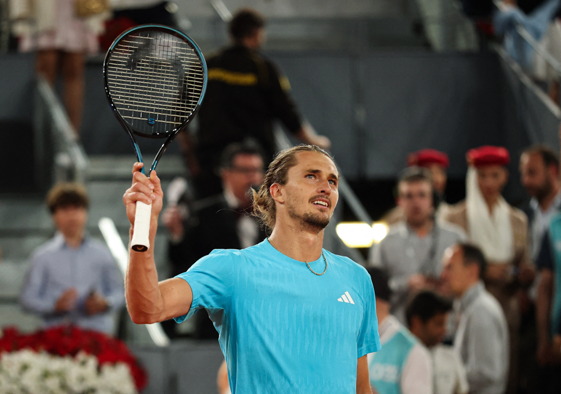 Sinner i Zverev u borbi za trofej u Madridu
