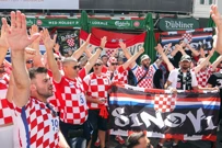 Hrvatski navijači na ulicama Kopenhagena, Foto: Luka Stanzl/PIXSELL