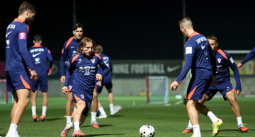 Luka Modrić na treningu 