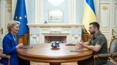 Ursula von der Leyen i Volodimir Zelenski
