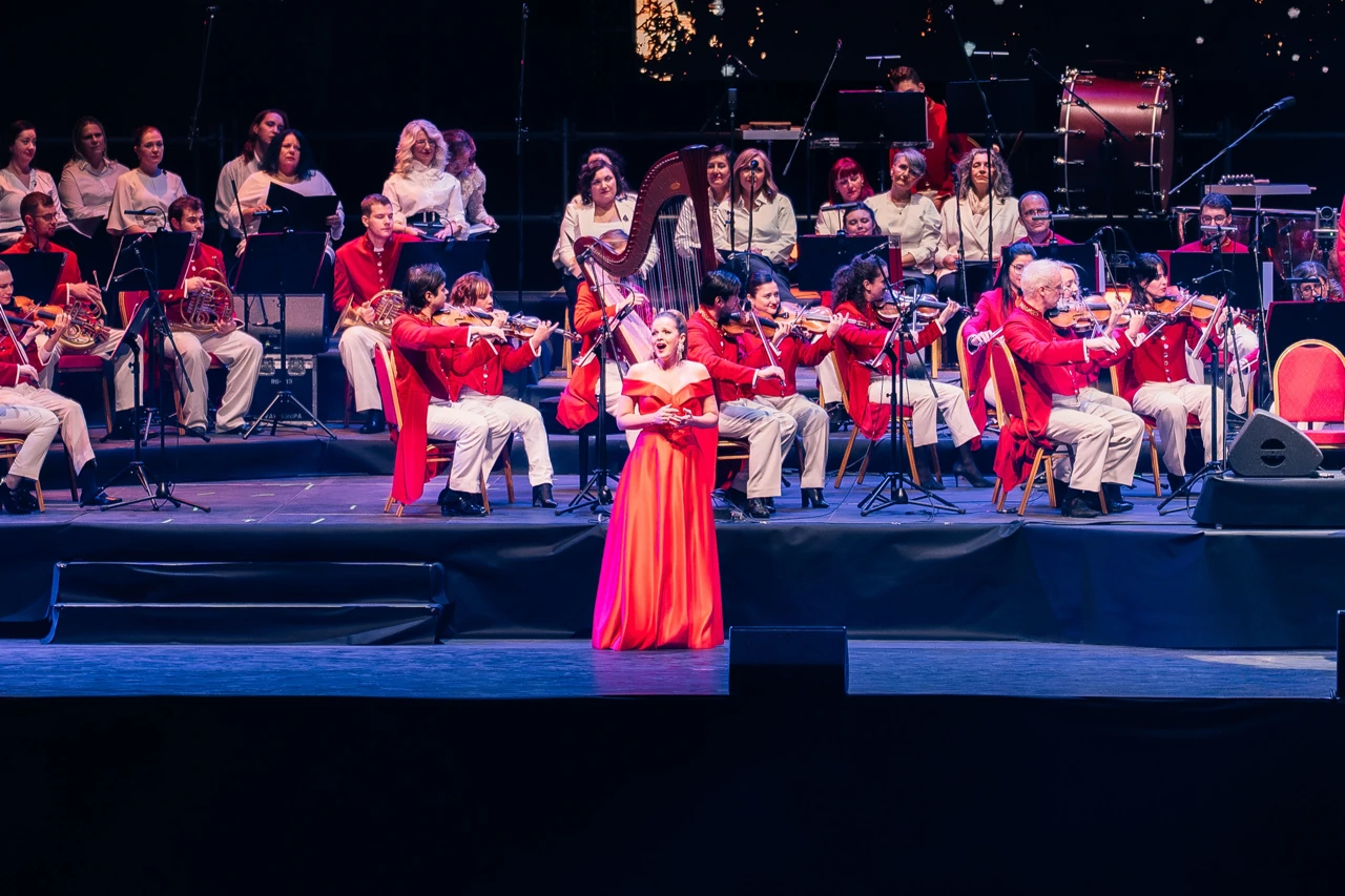 Sandra Bagarić, Zbor HRT-a i Strauss  Capelle Vienna , Foto: Denis Marijanović / Marko Gelo/G. P.