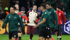 Zagrijavanje igrača Bayerna uoči utakmice sa Celticom, Foto: Russell Cheyne/REUTERS