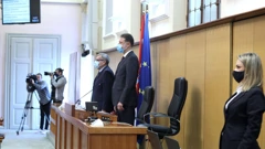 Minuta šutnje za Milana Bandića u Saboru