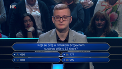 Dinko Horvat, Foto: Tko želi biti milijunaš?/HRT