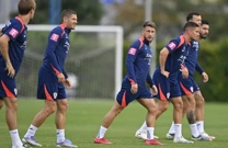 Trening hrvatske reprezentacije na Maksimiru uoči utakmica protiv Farskih otoka i Crne Gore , Foto: Igor Šoban/PIXSELL