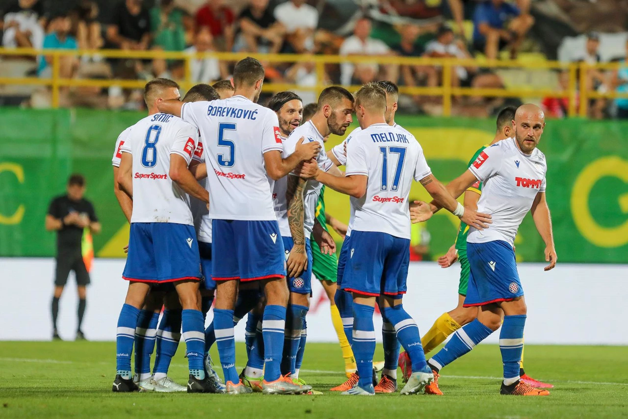 Slavlje igrača Hajduka