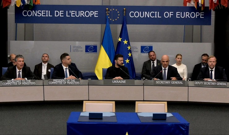 Zelenski u Vijeću Europe