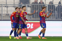 Igrači Hajduka slave nakon 0:2 pogotka Pukštasa, Foto: Marin Franov/CROPIX