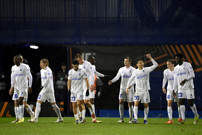 Slavlje igrača Genka nakon postizanja pogodka, Foto: Ronald Gorsic/CROPIX