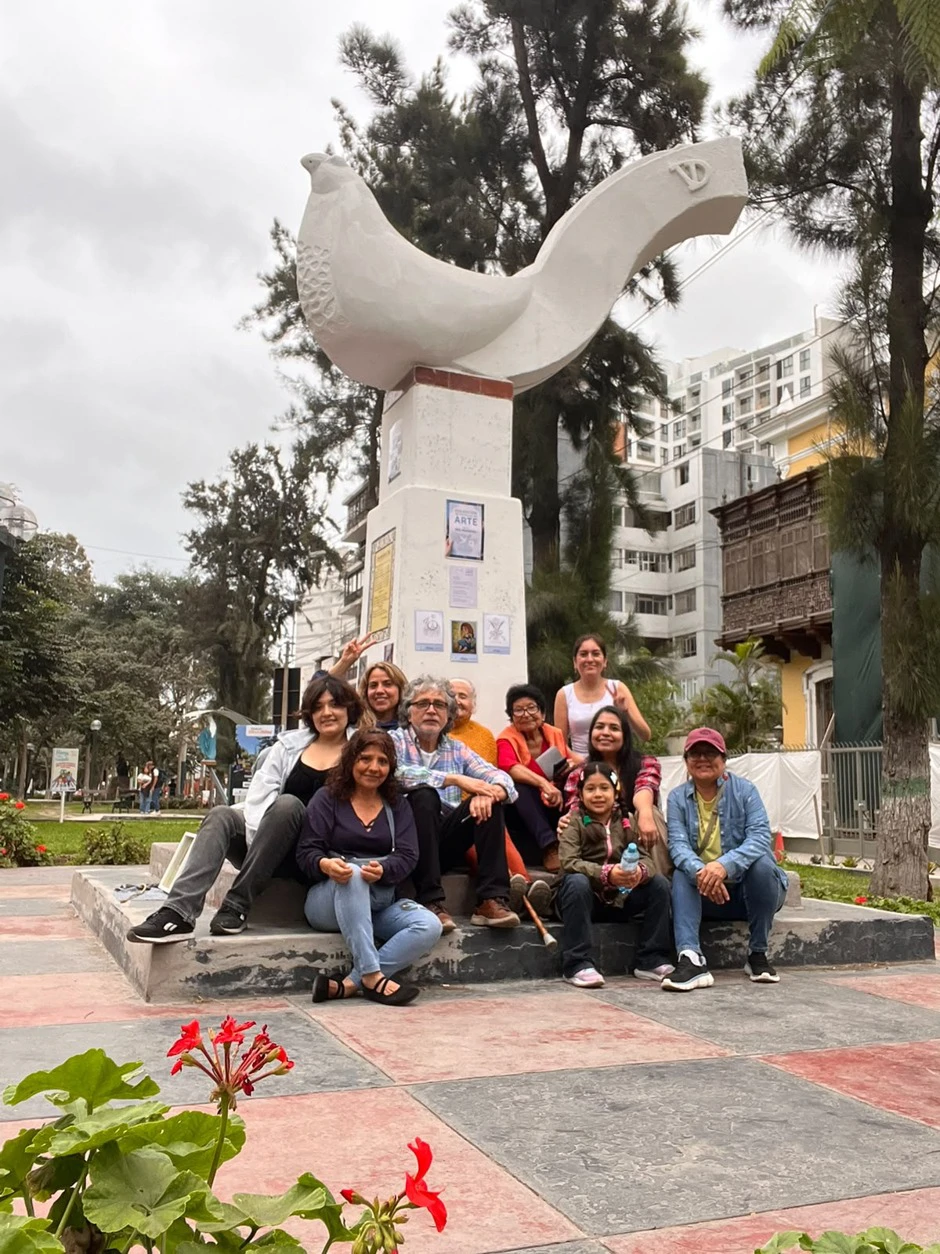 Escultura La paloma de la paz / Skulptura Golubica mira, Foto: Rebeca Dorich//