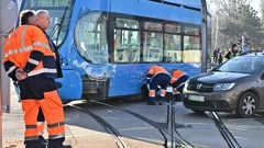 Sudar na križanju Vukovarske i Držićeve