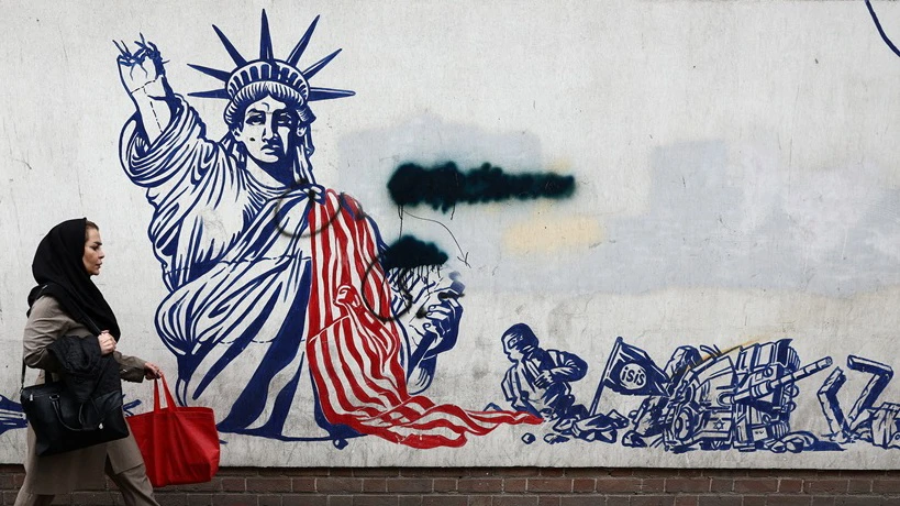 Antiamerički grafit u Teheranu