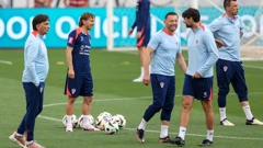 Trening hrvatske nogometne reprezentacije