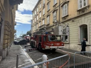Požar u Zanonovoj ulici u Rijeci, Foto: Vedrana Lisica Pavlović/Radio Rijeka