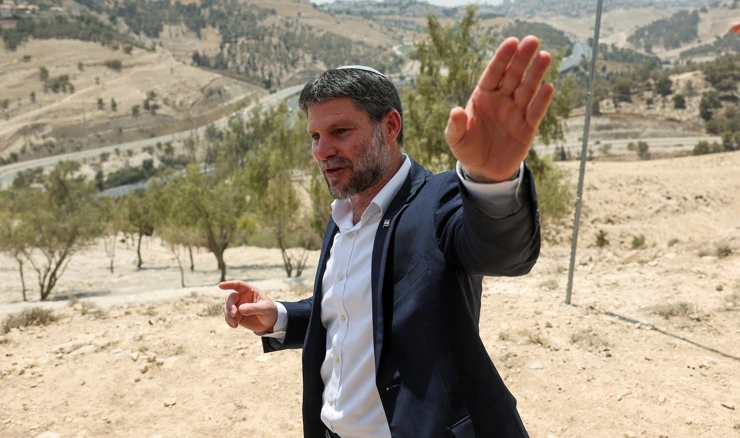 Bezalel Smotrich predstavlja plan širenja naselja