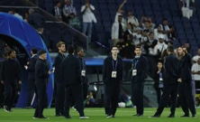 Igrači Juventusa na terenu uoči utakmice, Foto: Susana Vera/REUTERS