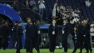 Igrači Juventusa na terenu uoči utakmice
