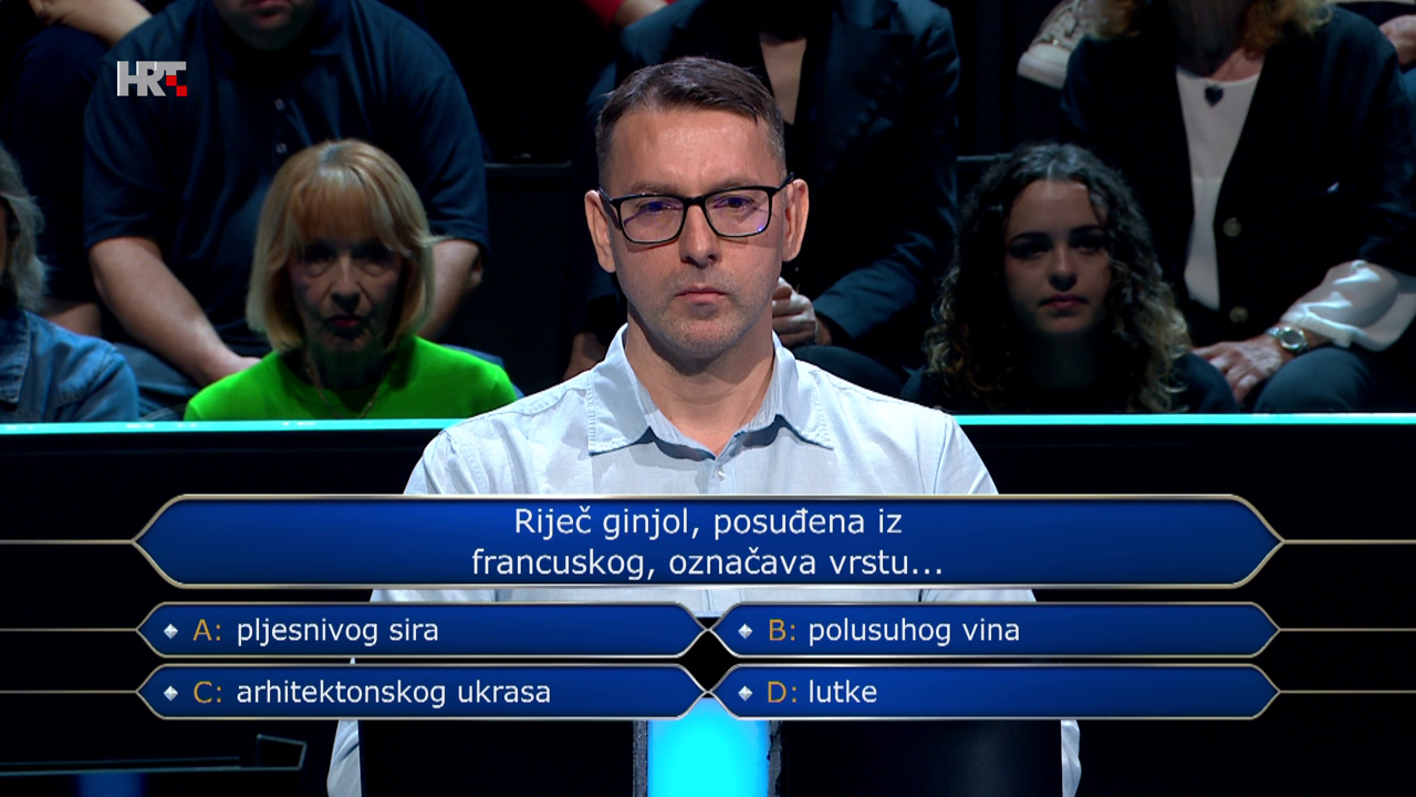 Jurica Benčik, Foto: Tko želi biti milijunaš?/HRT
