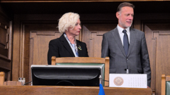 Daiga Mieriņa i Gordan Jandroković