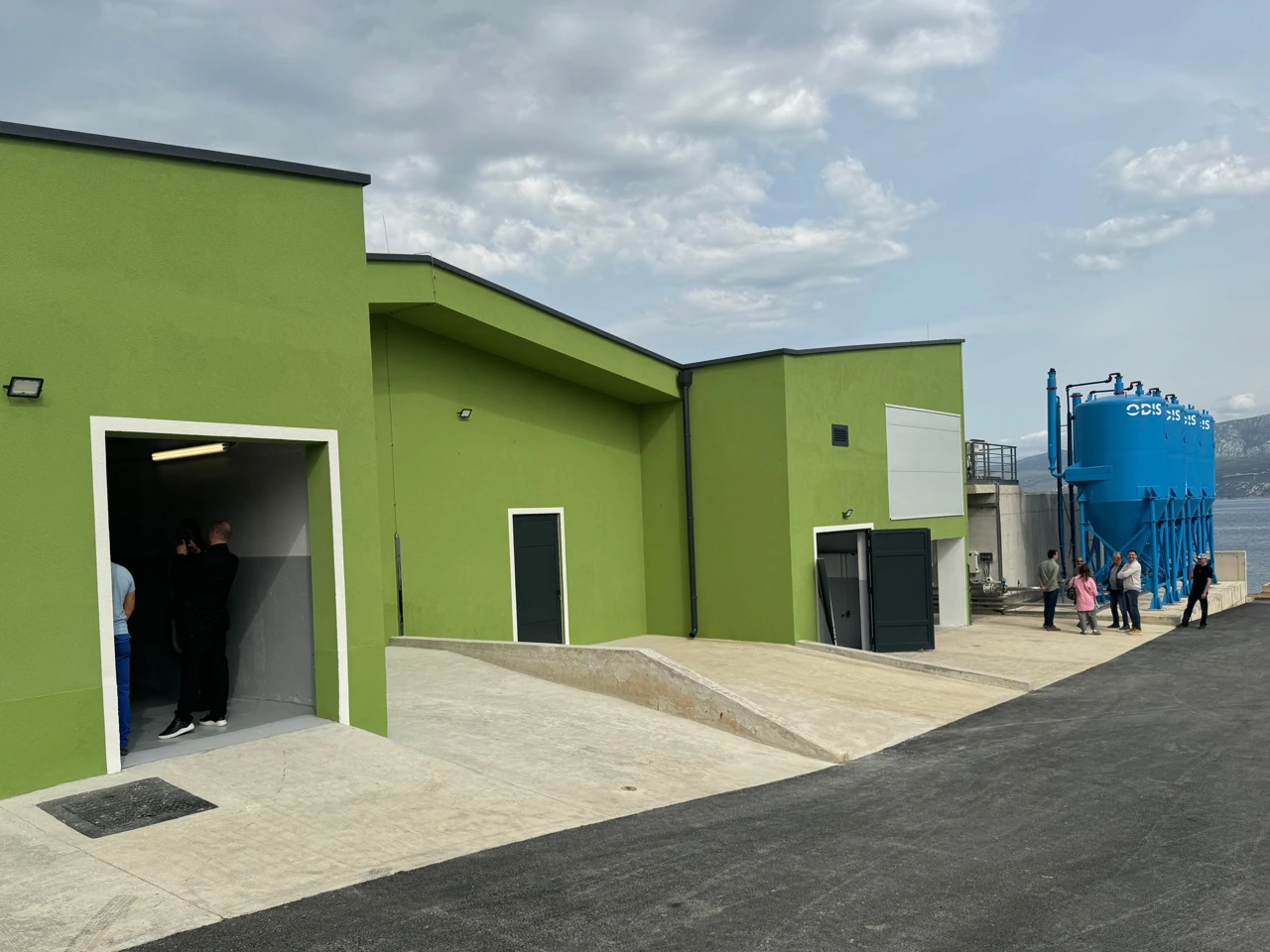 Pročišćivač Klimno Šilo, Foto: Vladimir Jurić/Radio Rijeka