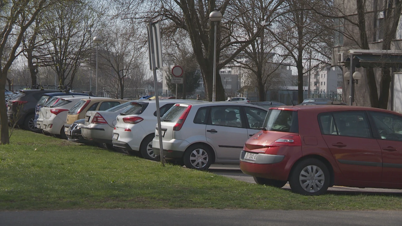 Parkiranje u Zagrebu, Foto: Ante Raić/Regionalni dnevnik/HRT