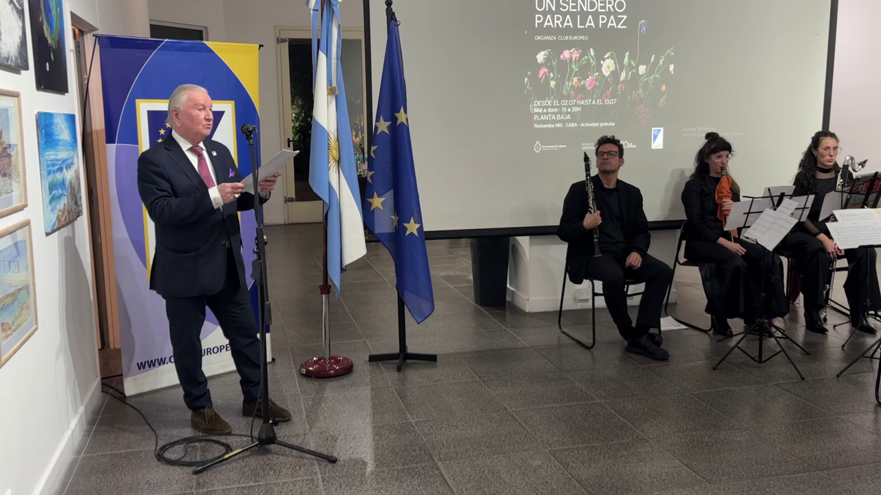 Na otvorenju izložbe