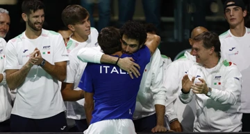 Slavlje talijanskih tenisača