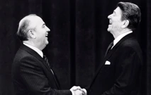 Mihail Gorbačov i Ronald Reagan - prvi susret , Foto: Dennis Paquin/REUTERS