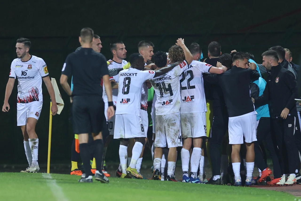 Slavlje igrača Gorice , Foto: Sanjin Strukic/PIXSELL